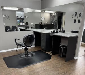 Salon setup